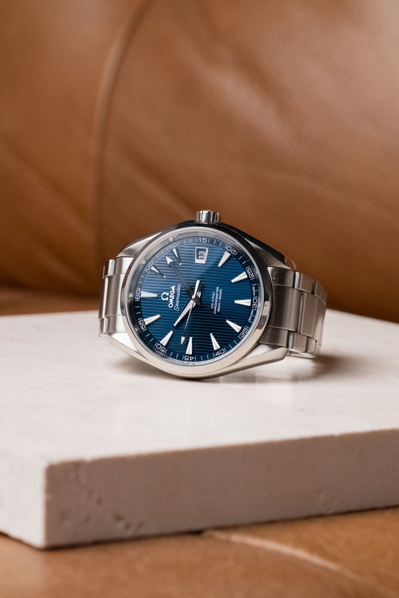 2020 Omega Seamaster Aqua Terra Blue Dial Ref. 23110422103001 - Wristory