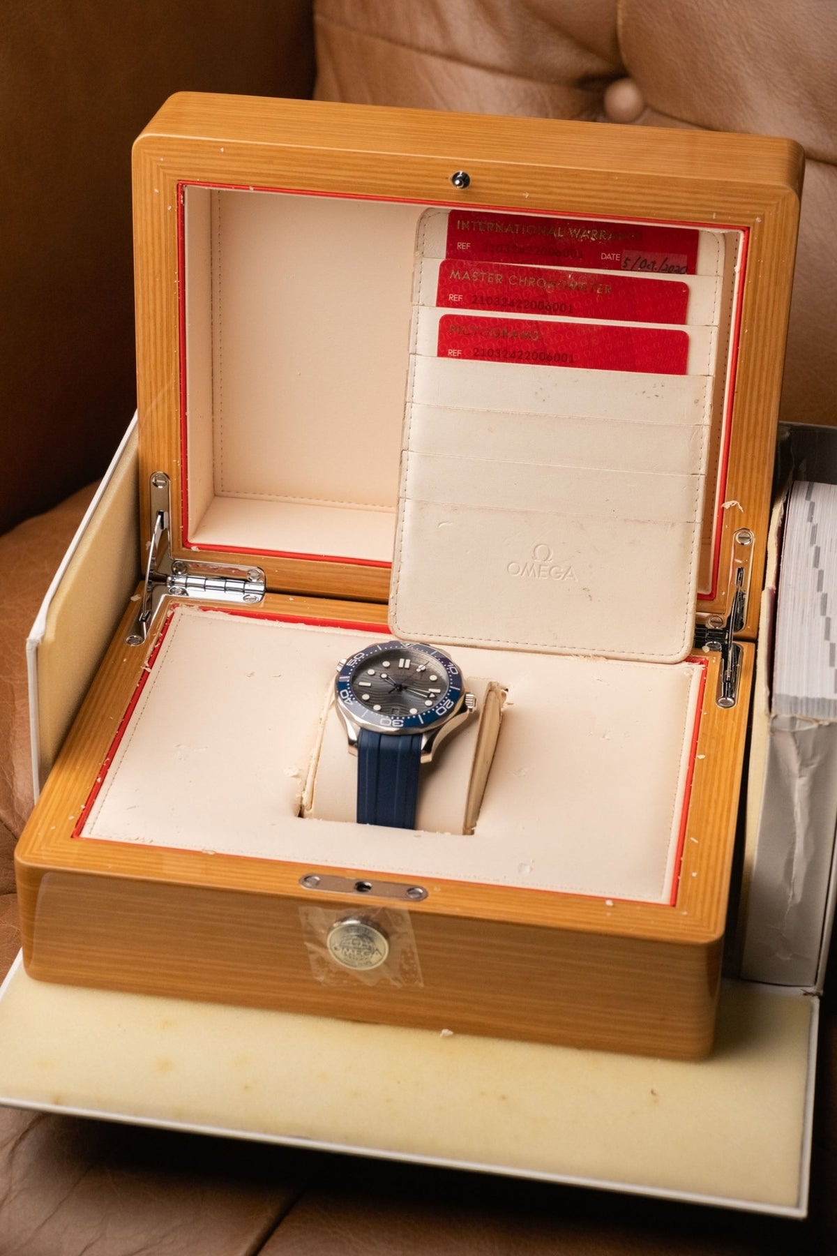 2020 Omega Seamaster Diver 300M Gray Dial 210.32.42.20.06.001 - Wristory