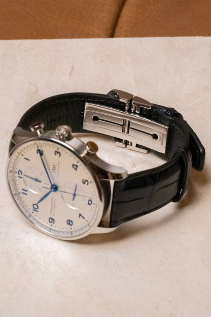 2021 IWC Schaffhausen Portugieser Chronograph Details