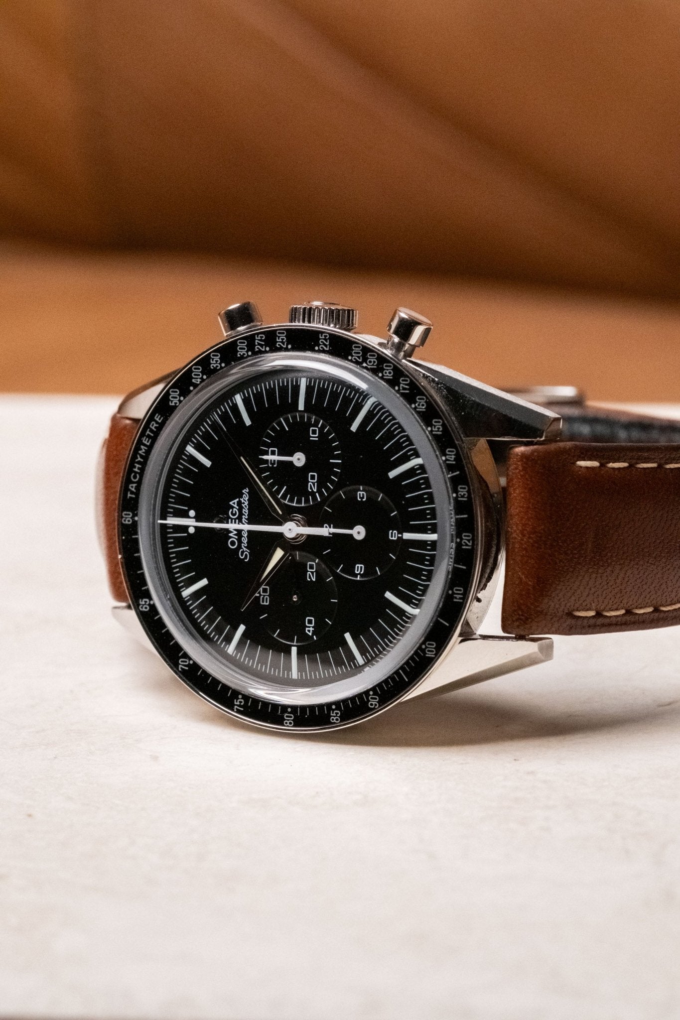 2021 OMEGA First Omega in Space “FOIS” 311.32.40.30.01.001 dial detail close-up