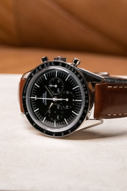 2021 OMEGA First Omega in Space “FOIS” 311.32.40.30.01.001 dial detail close-up