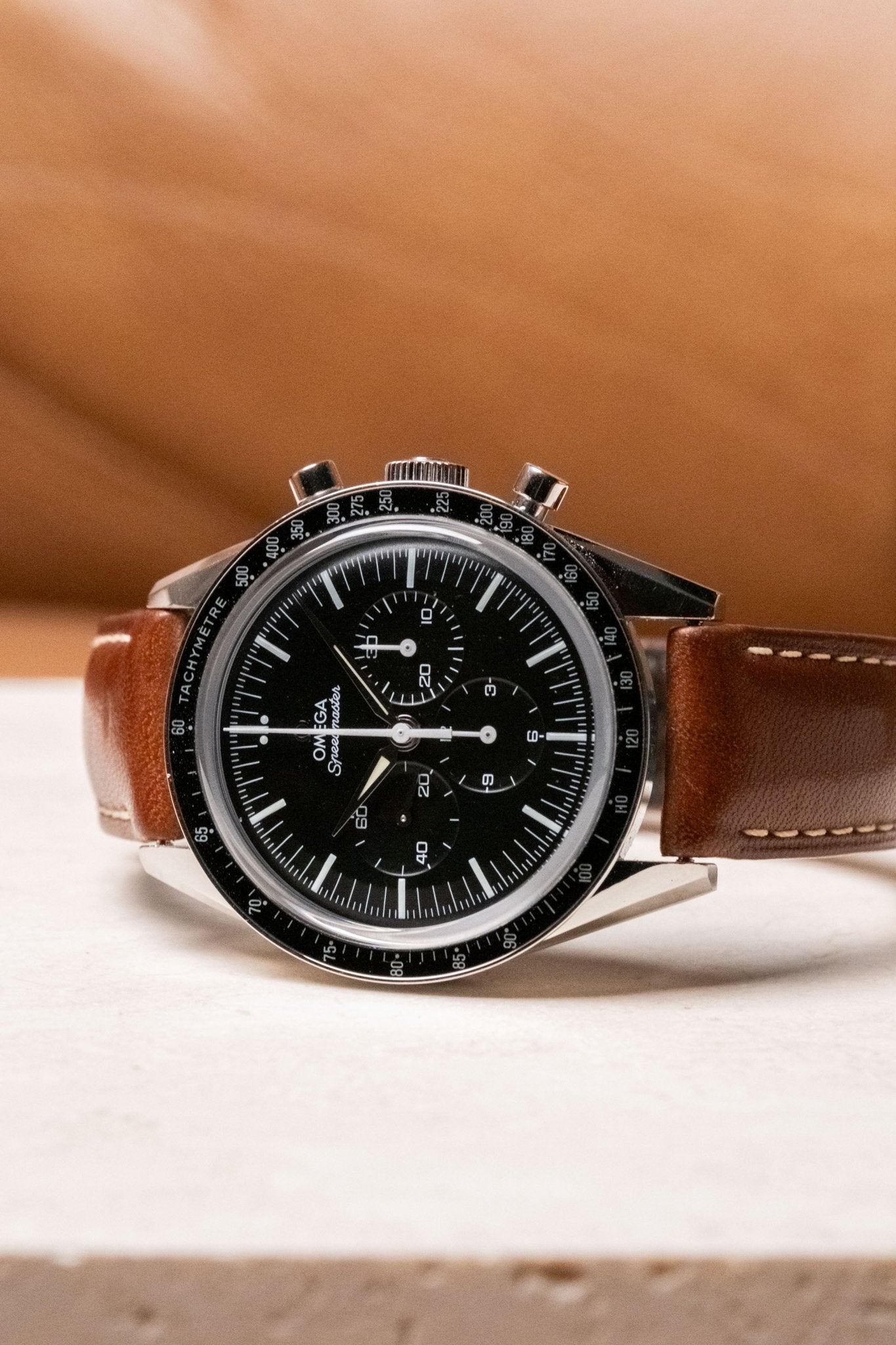 2021 OMEGA First Omega in Space “FOIS” 311.32.40.30.01.001 dial detail close-up