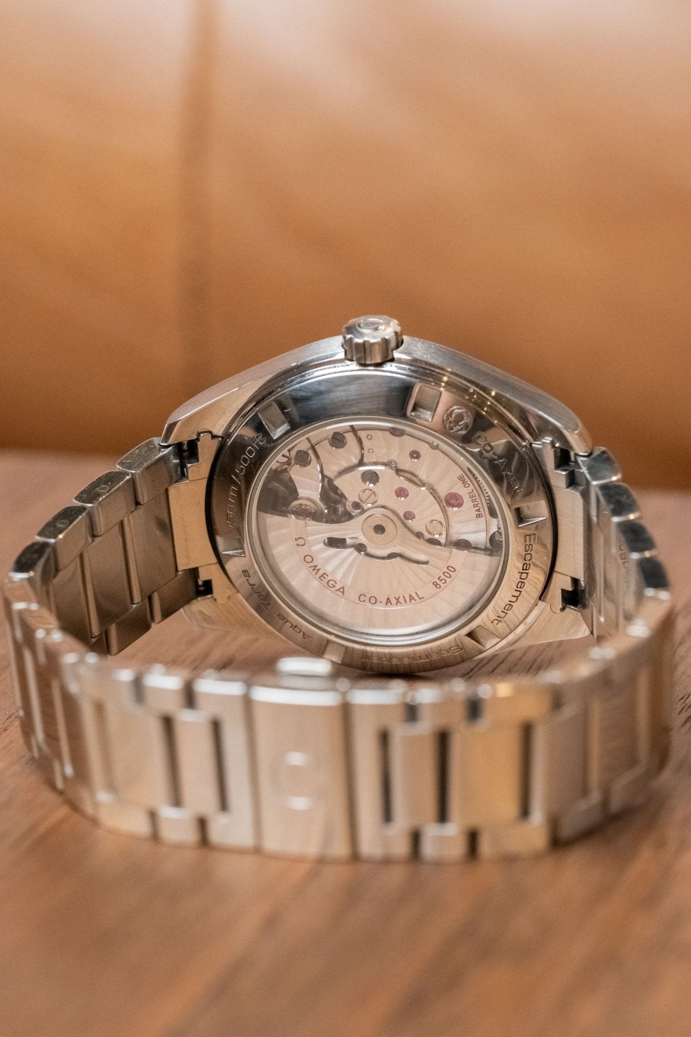 2021 Omega Seamaster Aqua Terra Silver Teak - Wrist Story Pty Ltd