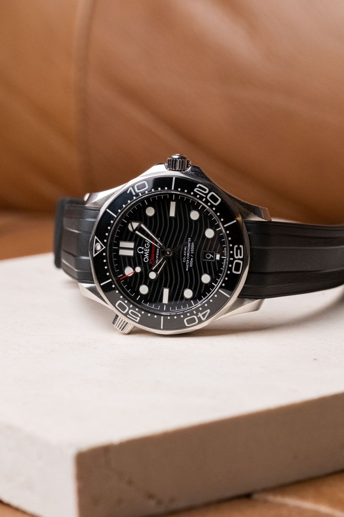 2021 Omega Seamaster Diver 300 M Black Dial Ref. 210.32.42.20.01.001 - Wristory