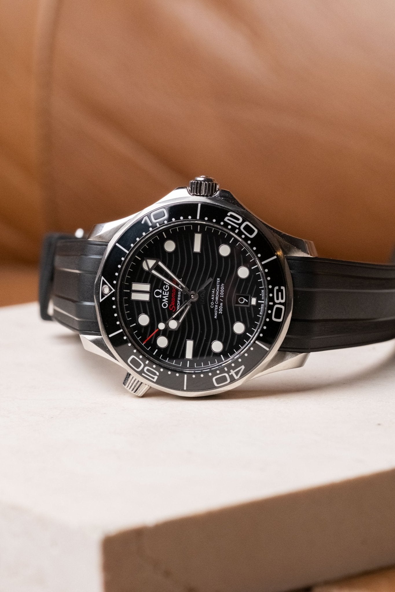 2021 Omega Seamaster Diver 300 M Black Dial Ref. 210.32.42.20.01.001 - Wristory