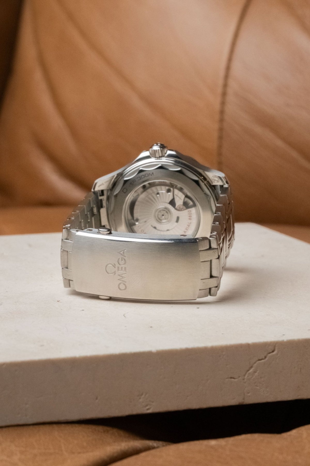 2021 Omega Seamaster Diver 300M Blue Dial on Bracelet Ref. 210.30.42.20.03.001 - Wristory