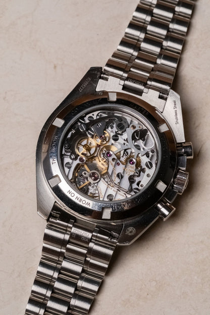 2021 Omega Speedmaster Professional Moonwatch Sapphire Sandwich 310.30.42.50.01.002 caseback view