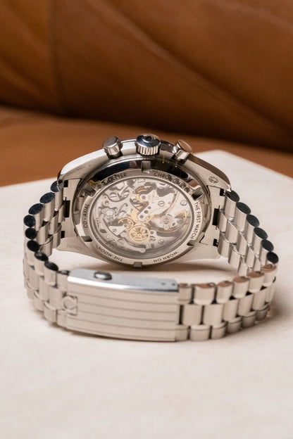 2021 OMEGA Speedmaster Professional “Moonwatch” Sapphire Sandwich 310.30.42.50.01.002 caseback view