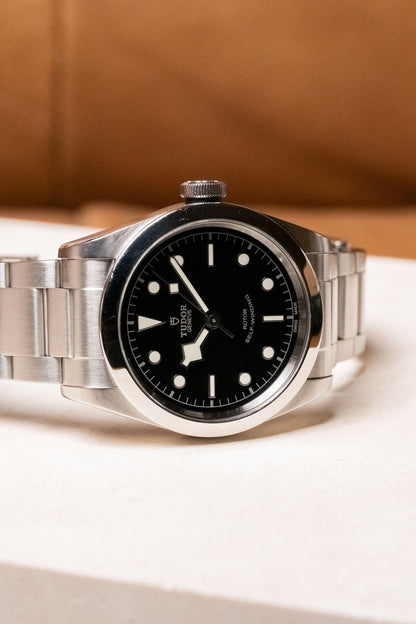 2021 Tudor Black Bay 41 “Smiley” 79540 dial detail close-up