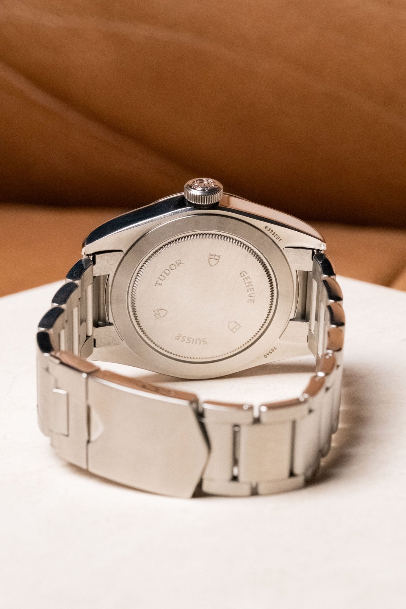 2021 Tudor Black Bay 41 “Smiley” 79540 caseback view