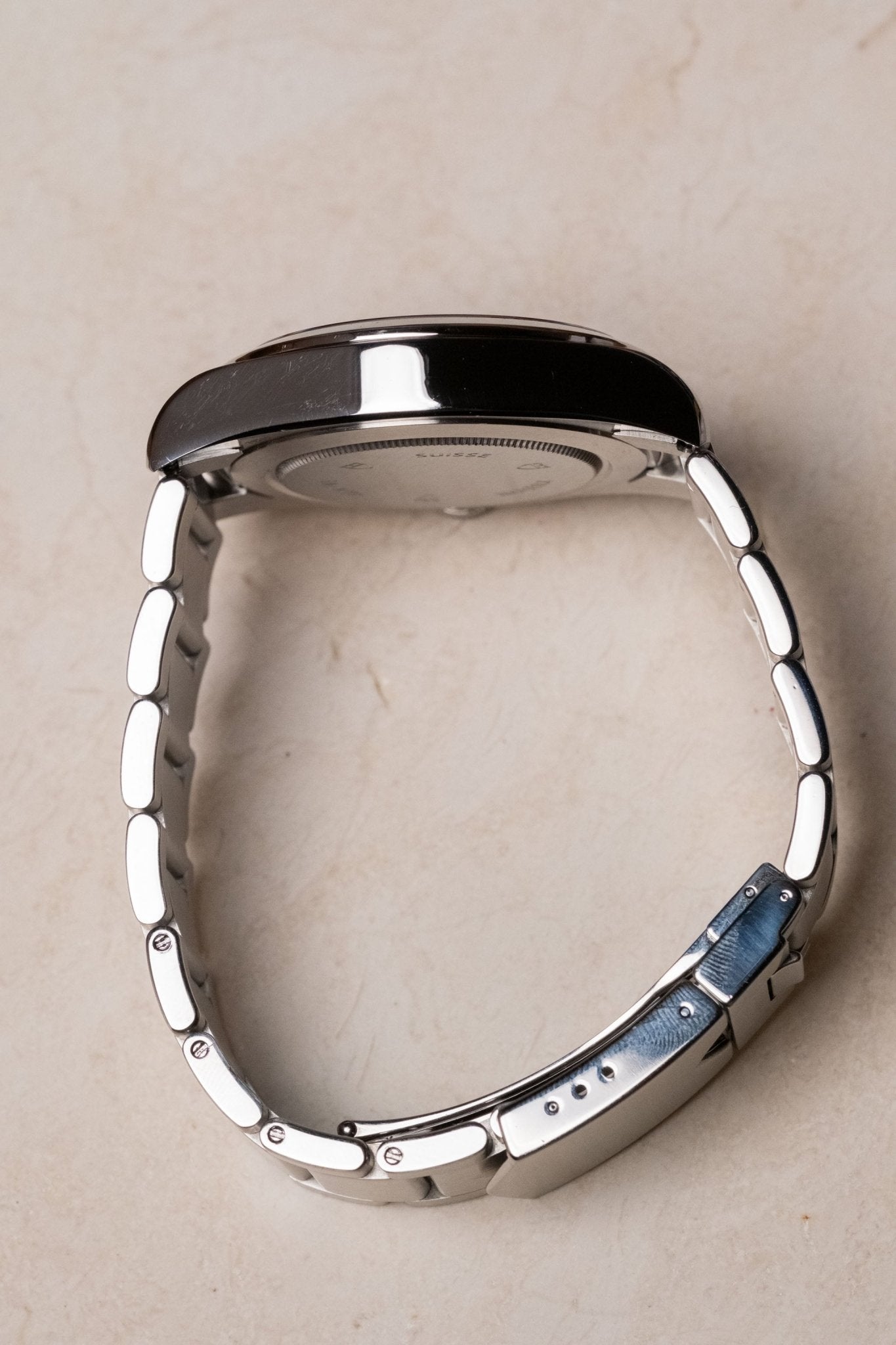 2021 Tudor Black Bay 41 “Smiley” 79540 case profile side view
