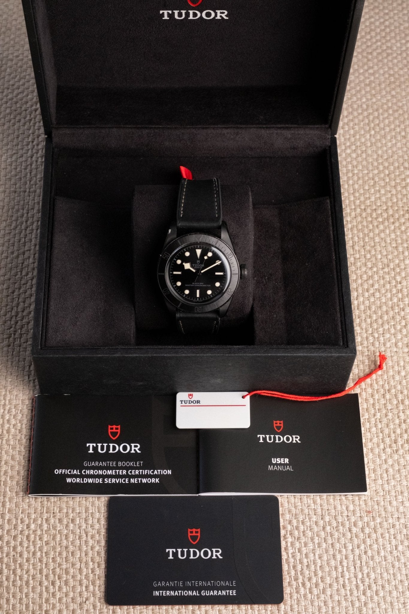 2021 Tudor Black Bay Master Chronometer Ceramic full set box and papers
