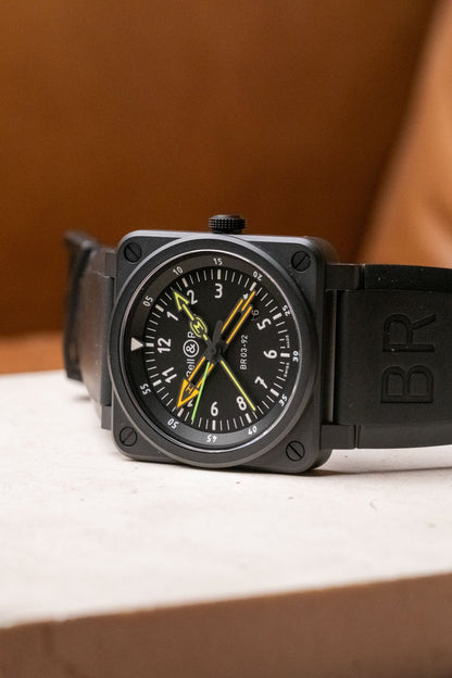 2022 Bell & Ross BR03-92 Radiocompass Limited Edition Ref. BR0392-RCO-CE/SRB - Wristory