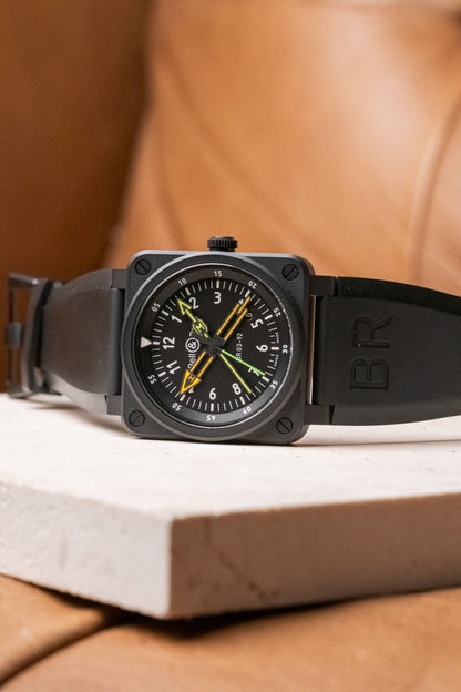 2022 Bell & Ross BR03-92 Radiocompass Limited Edition Ref. BR0392-RCO-CE/SRB - Wristory