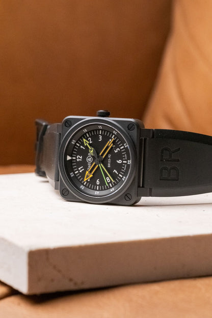2022 Bell & Ross BR03-92 Radiocompass Limited Edition Ref. BR0392-RCO-CE/SRB - Wristory