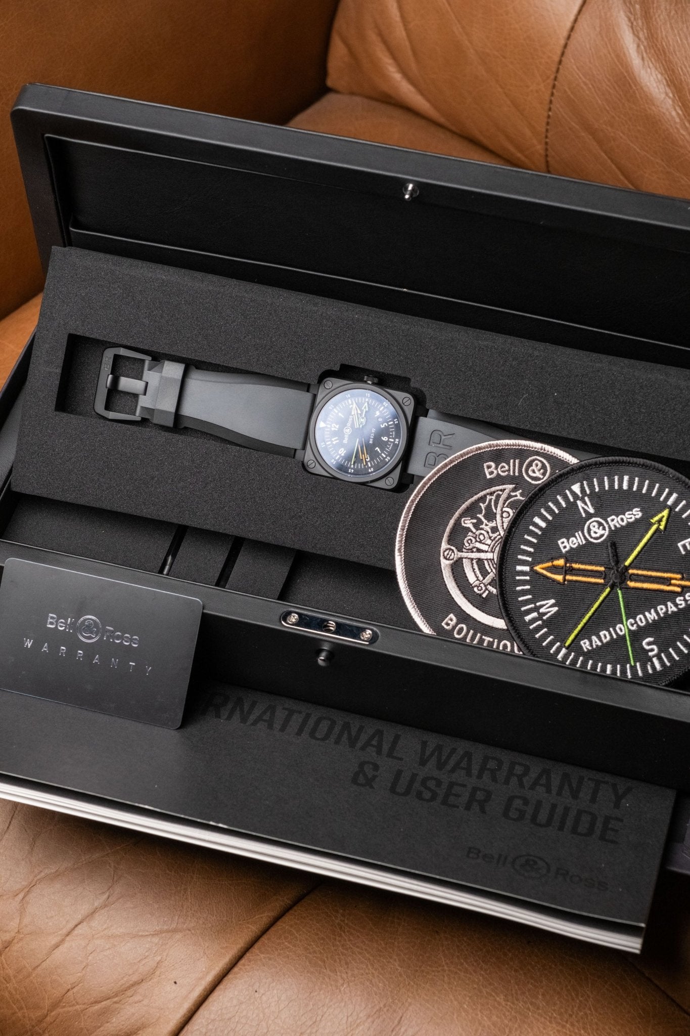 2022 Bell & Ross BR03-92 Radiocompass Limited Edition Ref. BR0392-RCO-CE/SRB - Wristory