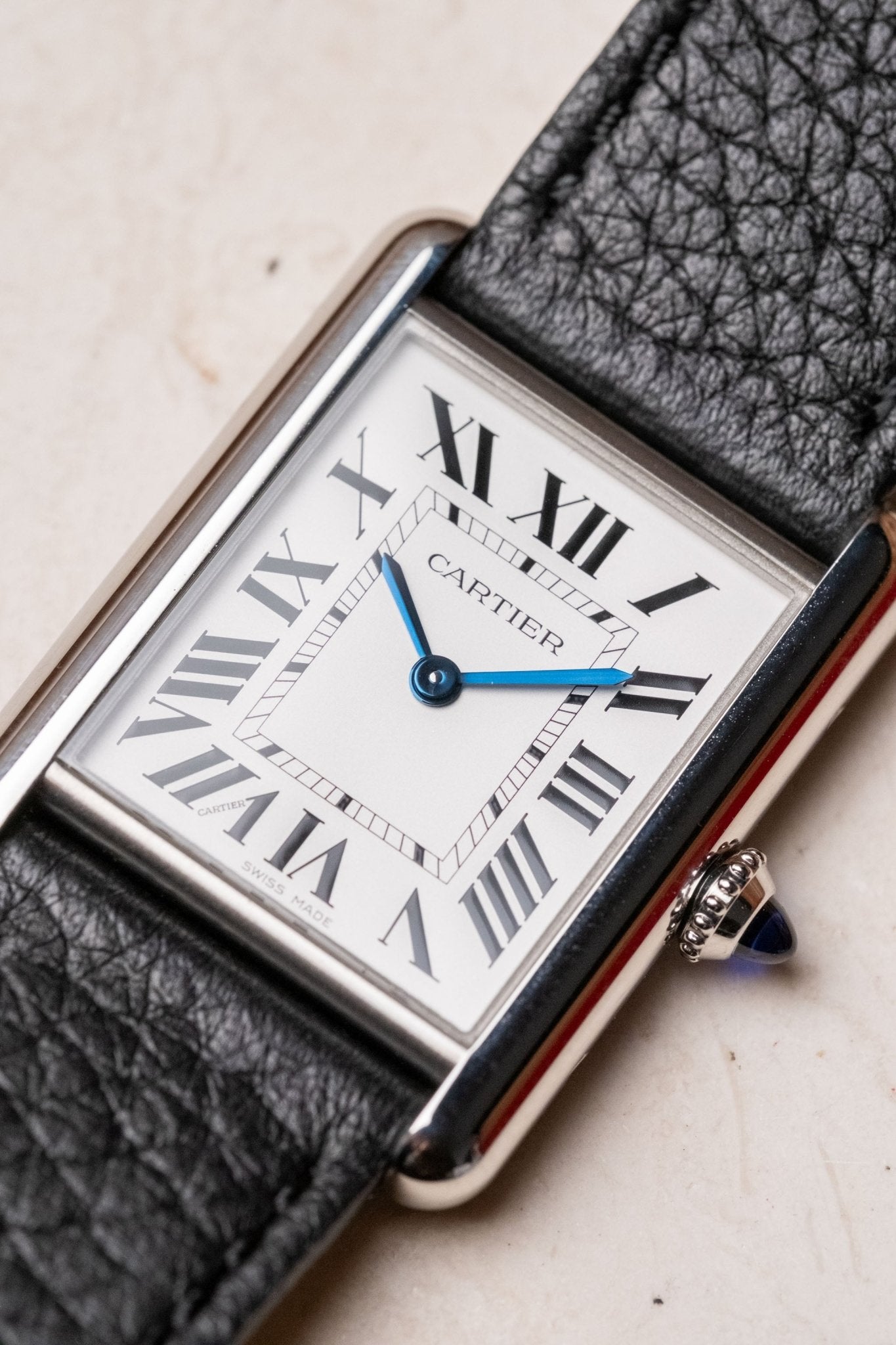 2022 Cartier Tank Must Solarbeat Ref. WSTA0059 - Wristory