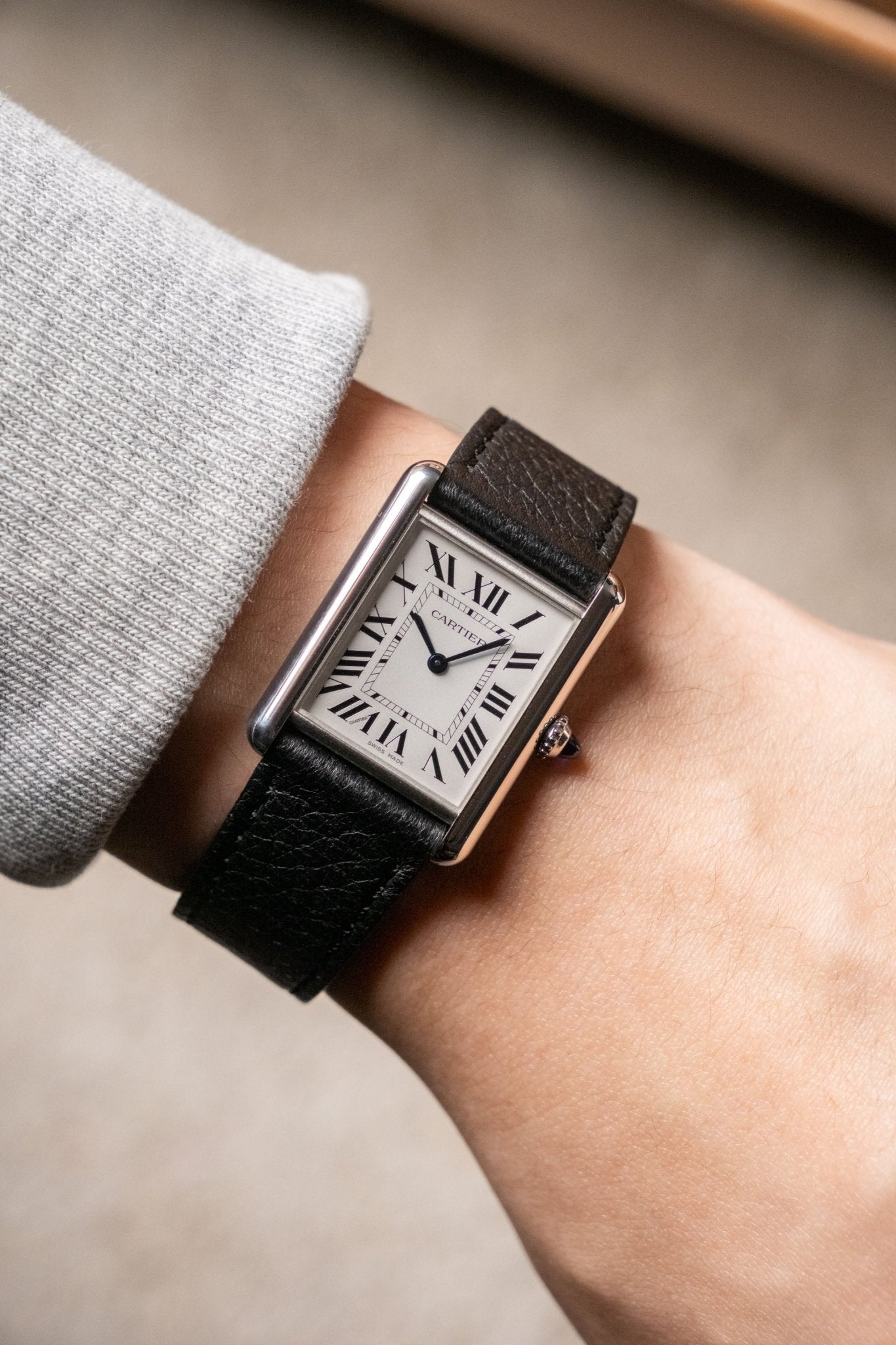 2022 Cartier Tank Must Solarbeat Ref. WSTA0059 - Wristory