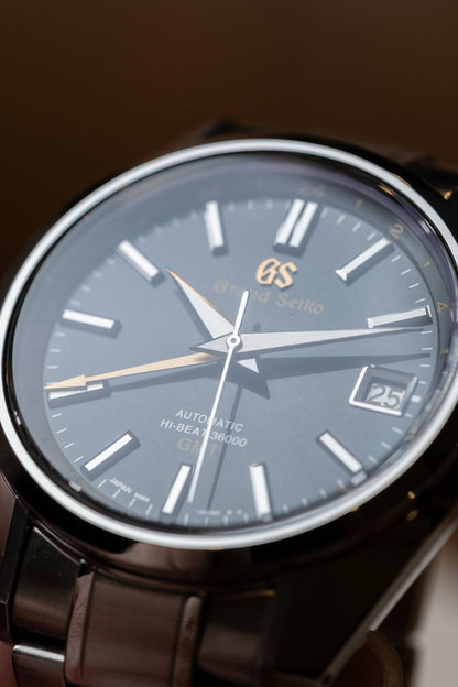 2022 Grand Seiko Heritage Collection GMT Asia Limited Edition SBGJ253 dial detail close-up