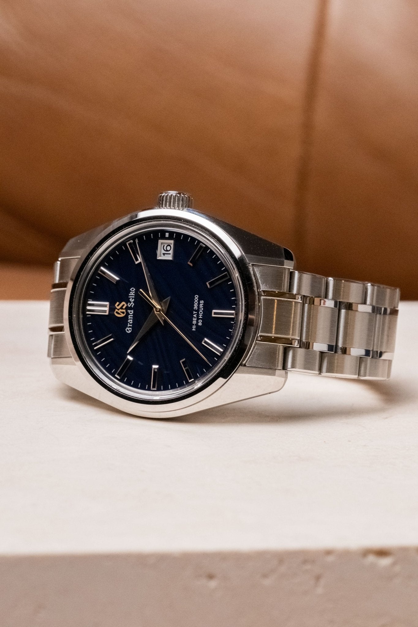 2022 Grand Seiko Heritage Collection 'Orbit' Hi-Beat 44GS 55th Anniversary Limited Edition No.462/550 SLGH009G pre-owned watch Wristory Melbourne