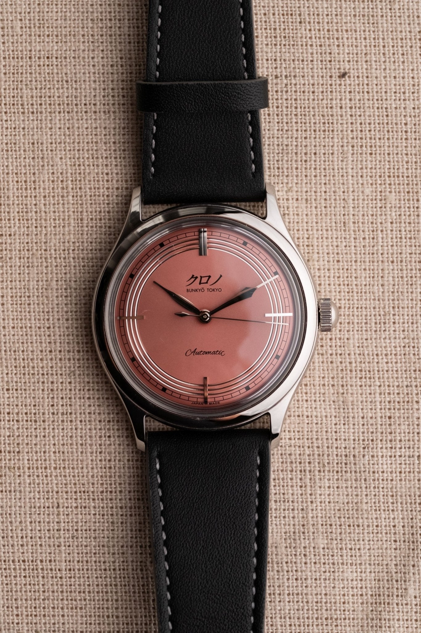 2022 Kurono Tokyo Special Edition Anniversary "TOKI" dial detail close-up