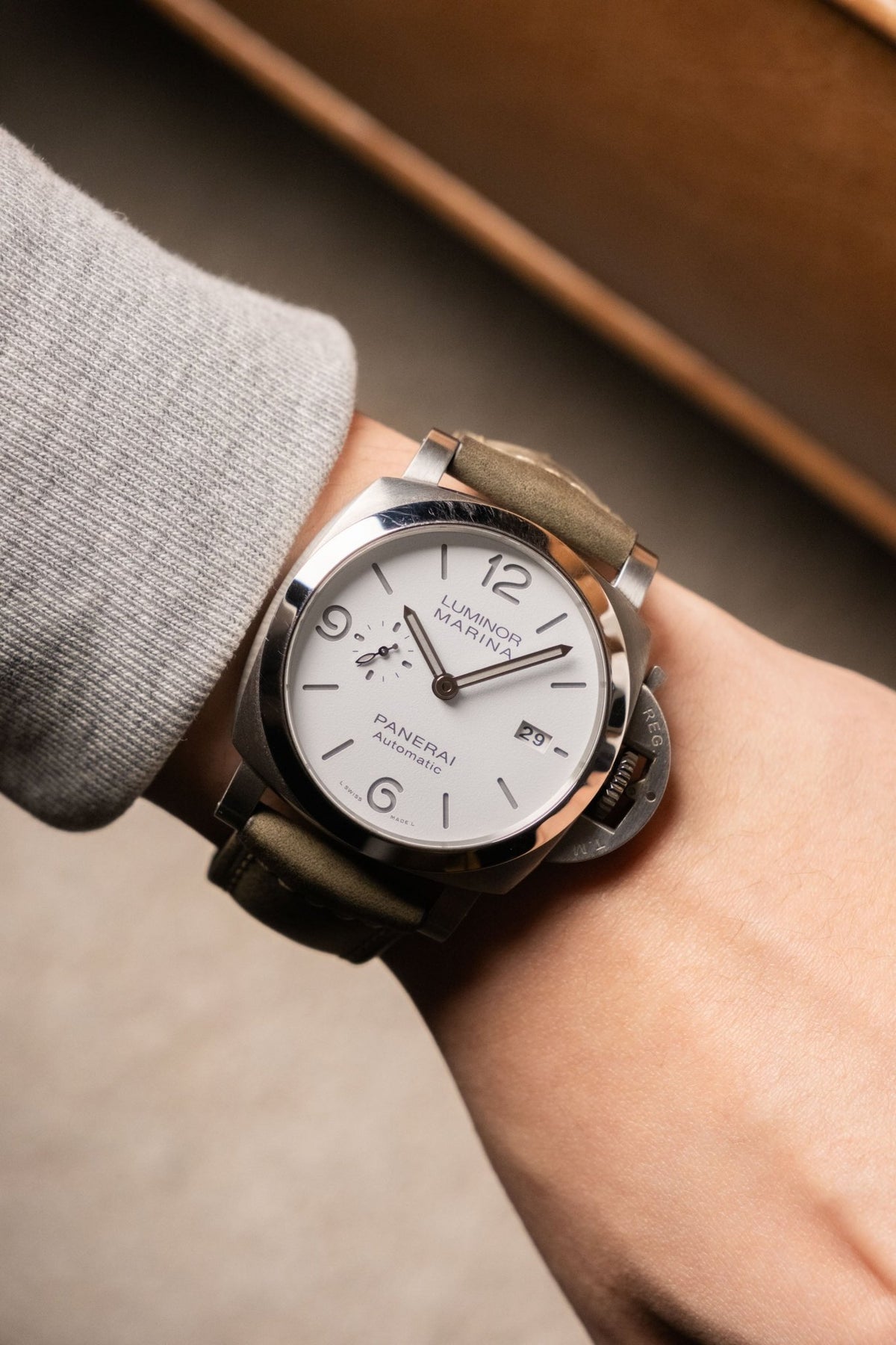 2022 Officine Panerai Luminor 1950 "White Knight" Ref. PAM01314 - Wristory
