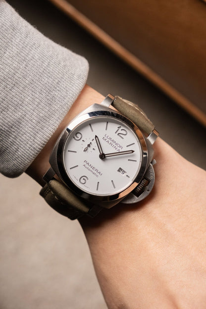 2022 Officine Panerai Luminor 1950 "White Knight" Ref. PAM01314 - Wristory