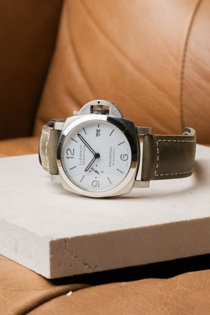 2022 Officine Panerai Luminor 1950 "White Knight" Ref. PAM01314 - Wristory