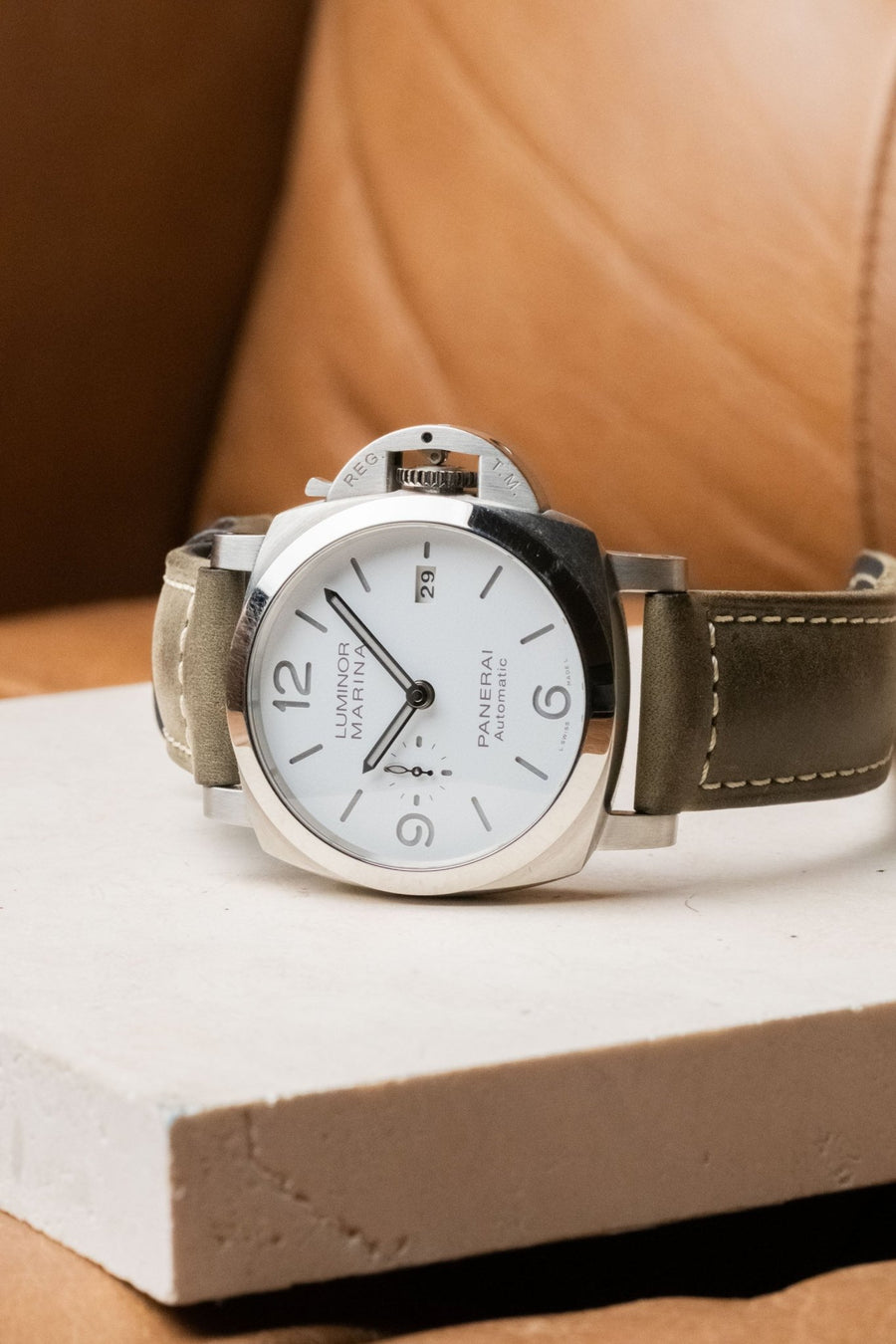 2022 Officine Panerai Luminor 1950 "White Knight" Ref. PAM01314 - Wristory