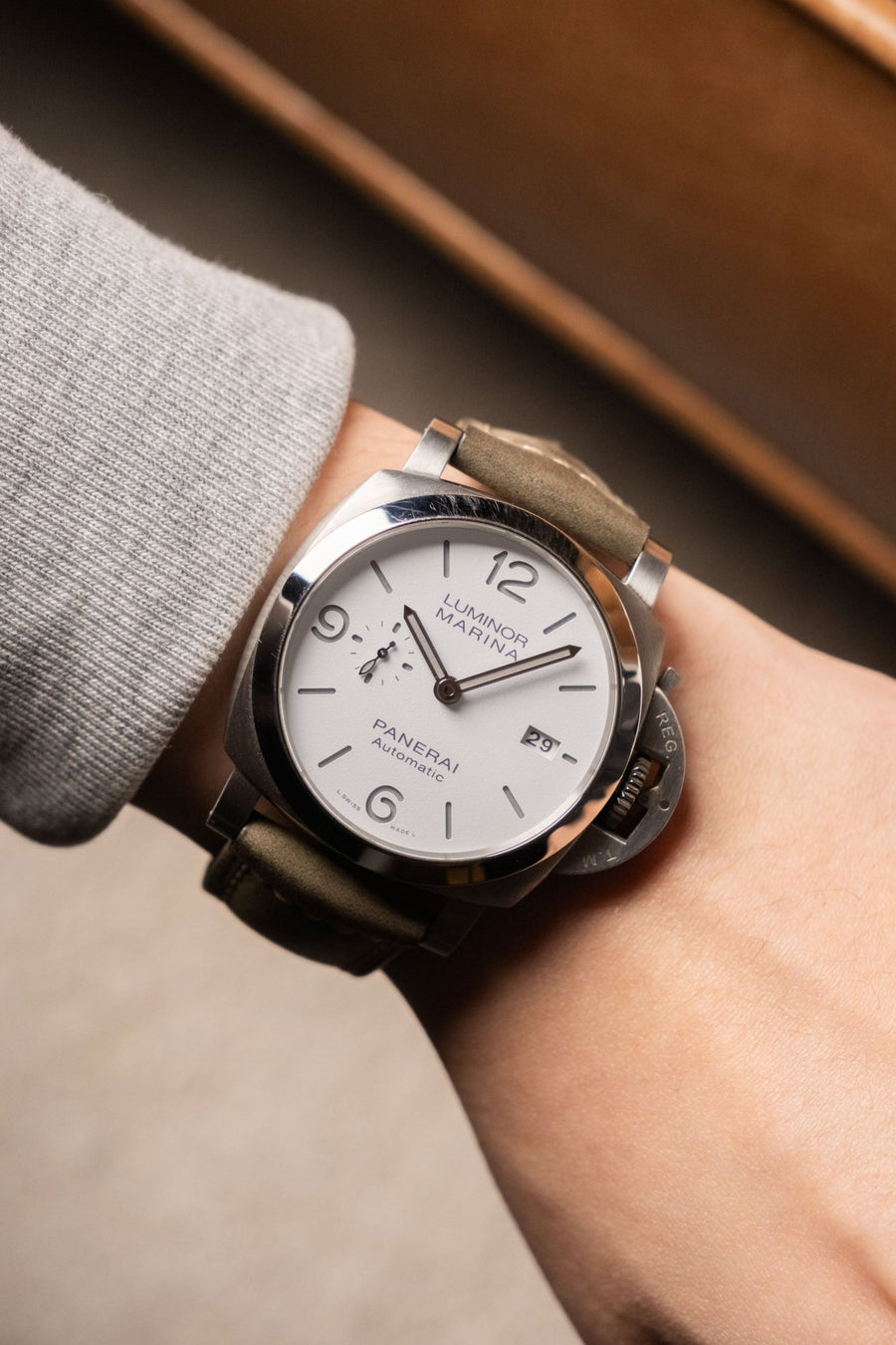 2022 Officine Panerai Luminor 1950 "White Knight" Ref. PAM01314 - Wristory