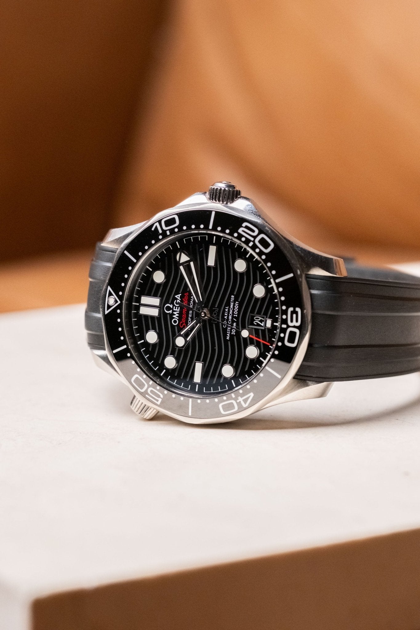 2022 Omega Seamaster Diver 300 M Black Dial Ref. 21032422001001 - Wristory