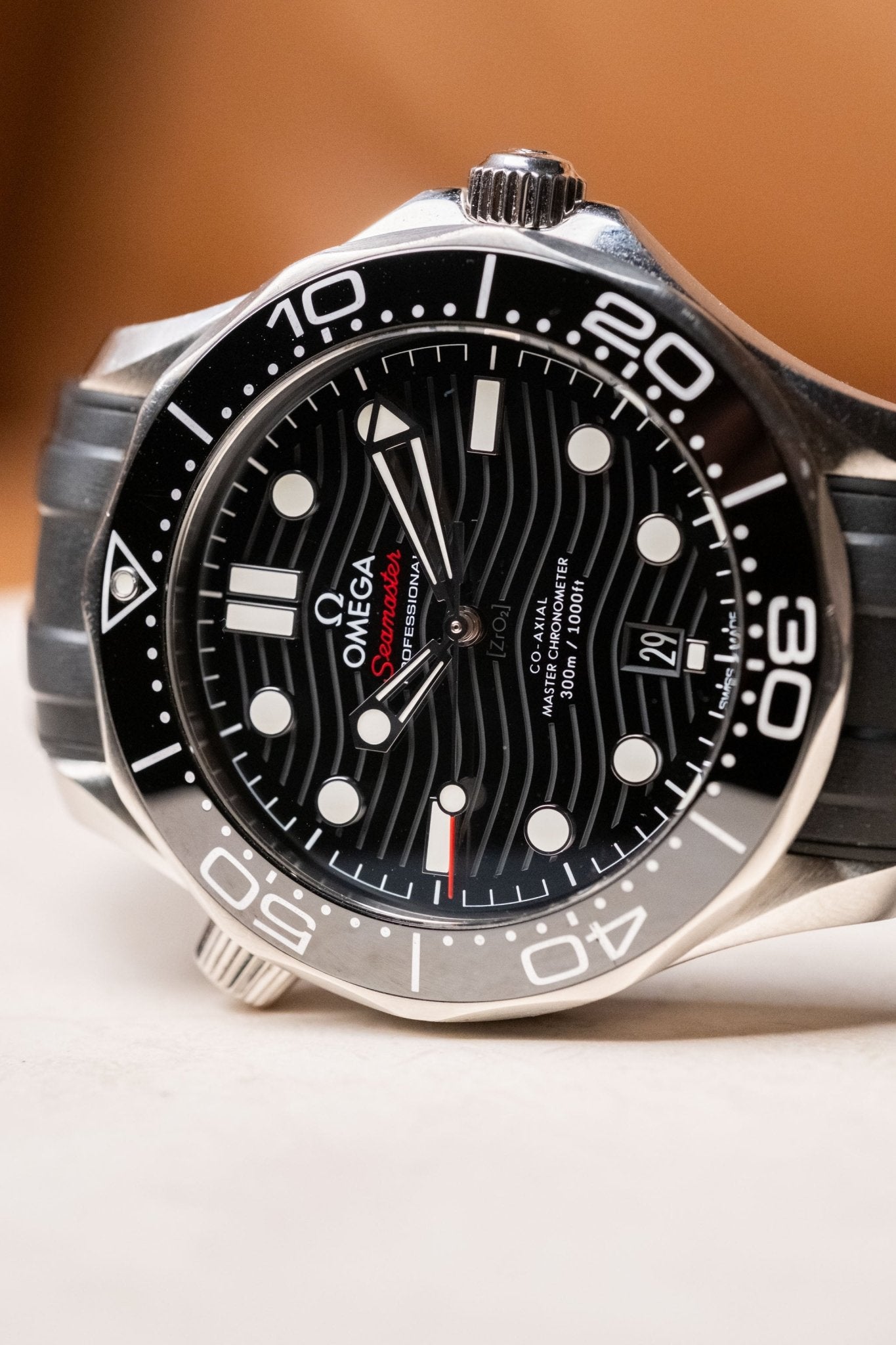 2022 Omega Seamaster Diver 300 M Black Dial Ref. 21032422001001 - Wristory
