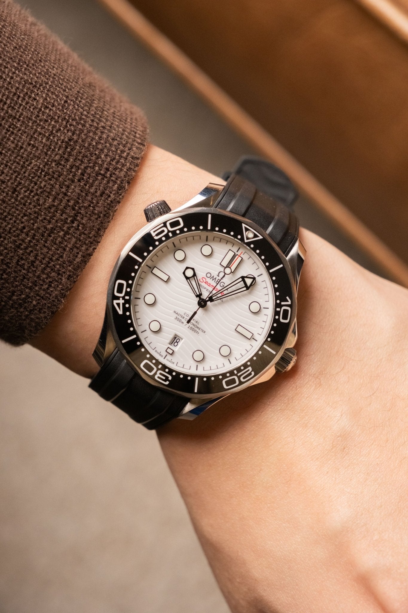 2022 Omega Seamaster Diver 300M 210.32.42.20.04.001 - Wristory