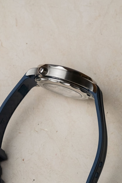 2022 Omega Seamaster Diver 300M Blue Dial on Rubber Ref. 210.32.42.20.03.001 - Wristory