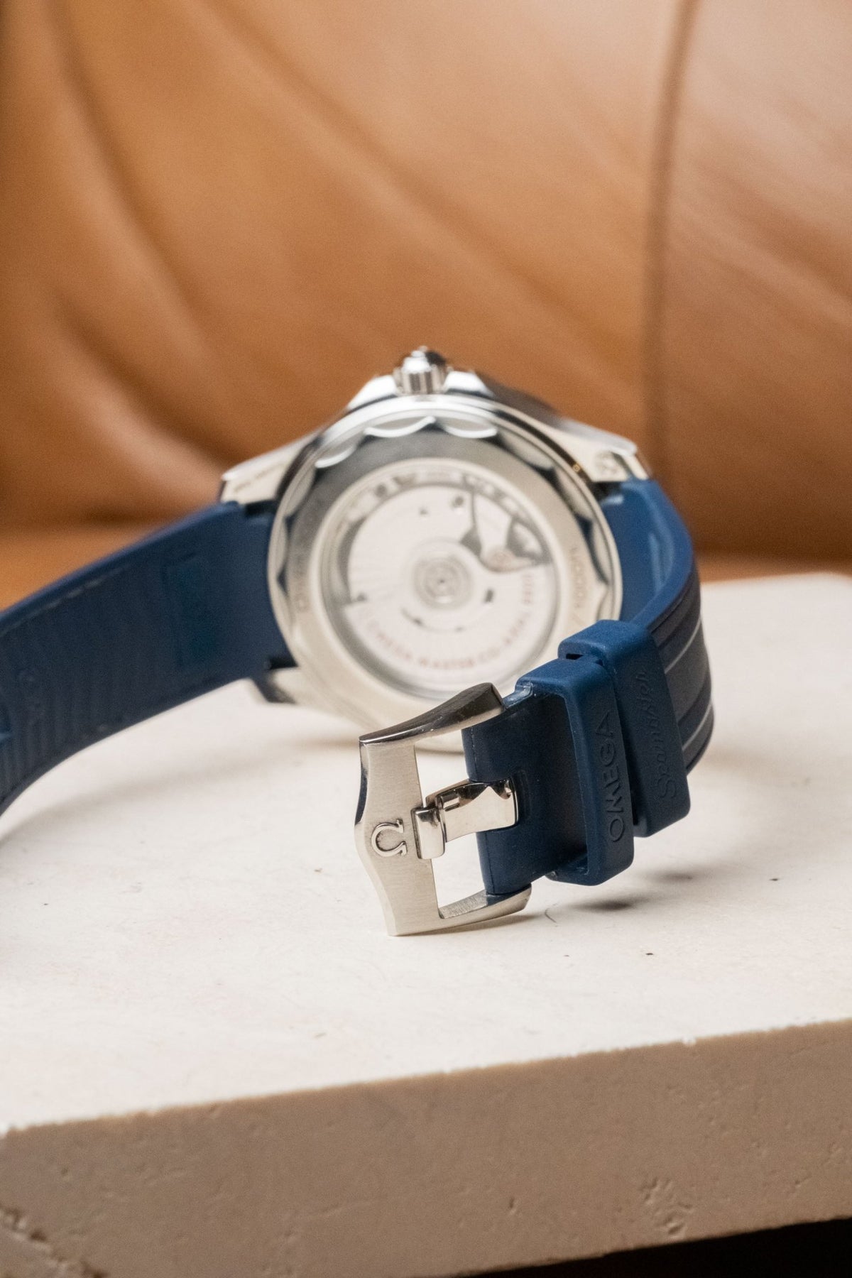 2022 Omega Seamaster Diver 300M Blue Dial on Rubber Ref. 210.32.42.20.03.001 - Wristory