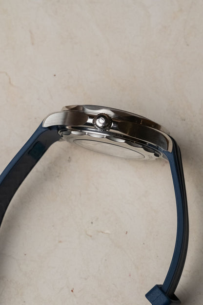 2022 Omega Seamaster Diver 300M Blue Dial on Rubber Ref. 210.32.42.20.03.001 - Wristory