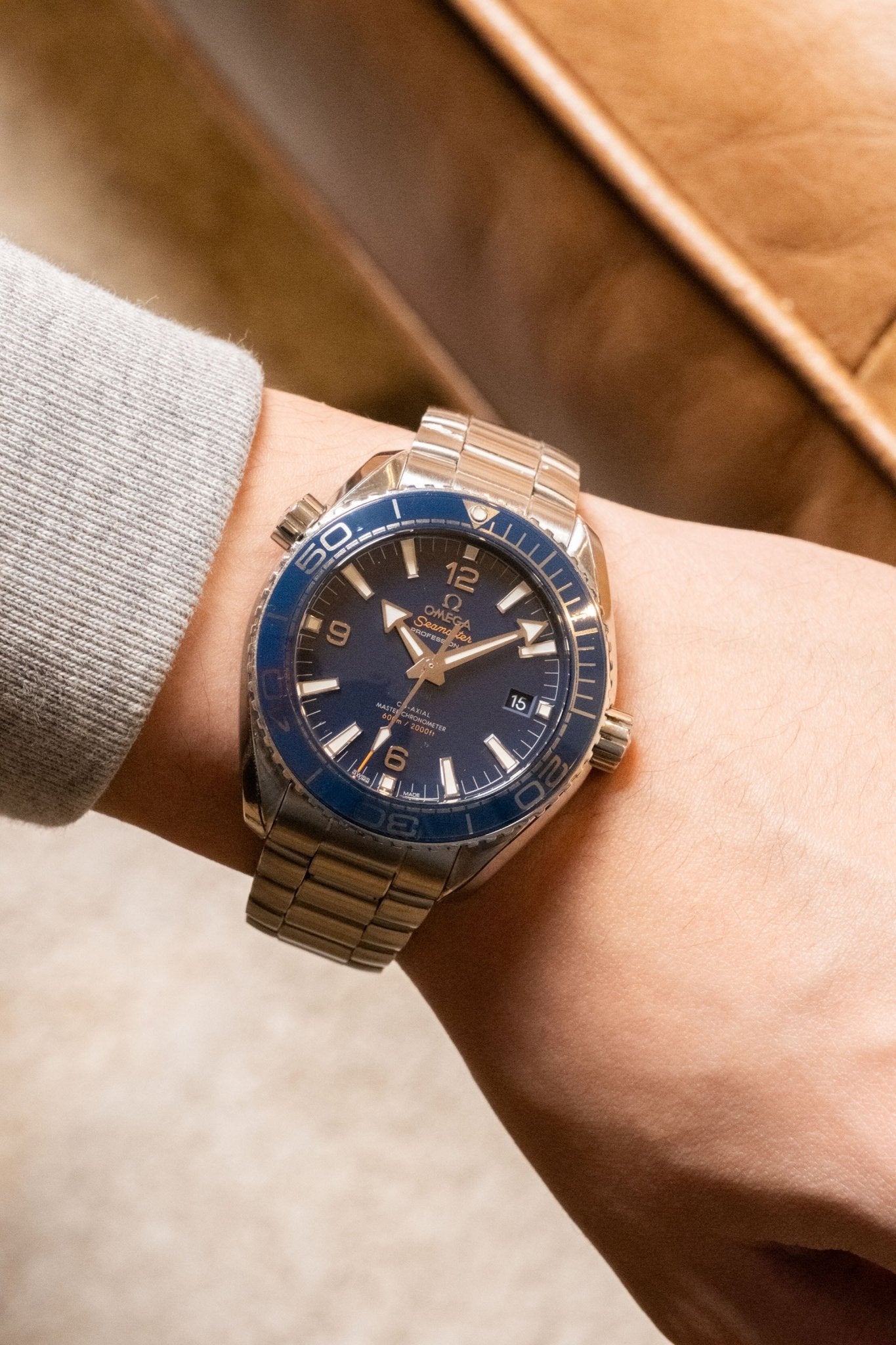 2022 Omega Seamaster Planet Ocean 600M pre-owned watch Wristory Melbourne