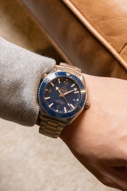 2022 Omega Seamaster Planet Ocean 600M pre-owned watch Wristory Melbourne