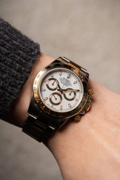 2022 Rolex Cosmograph Daytona Stainless Steel / Yellow Gold Ref. 116503 - Wristory