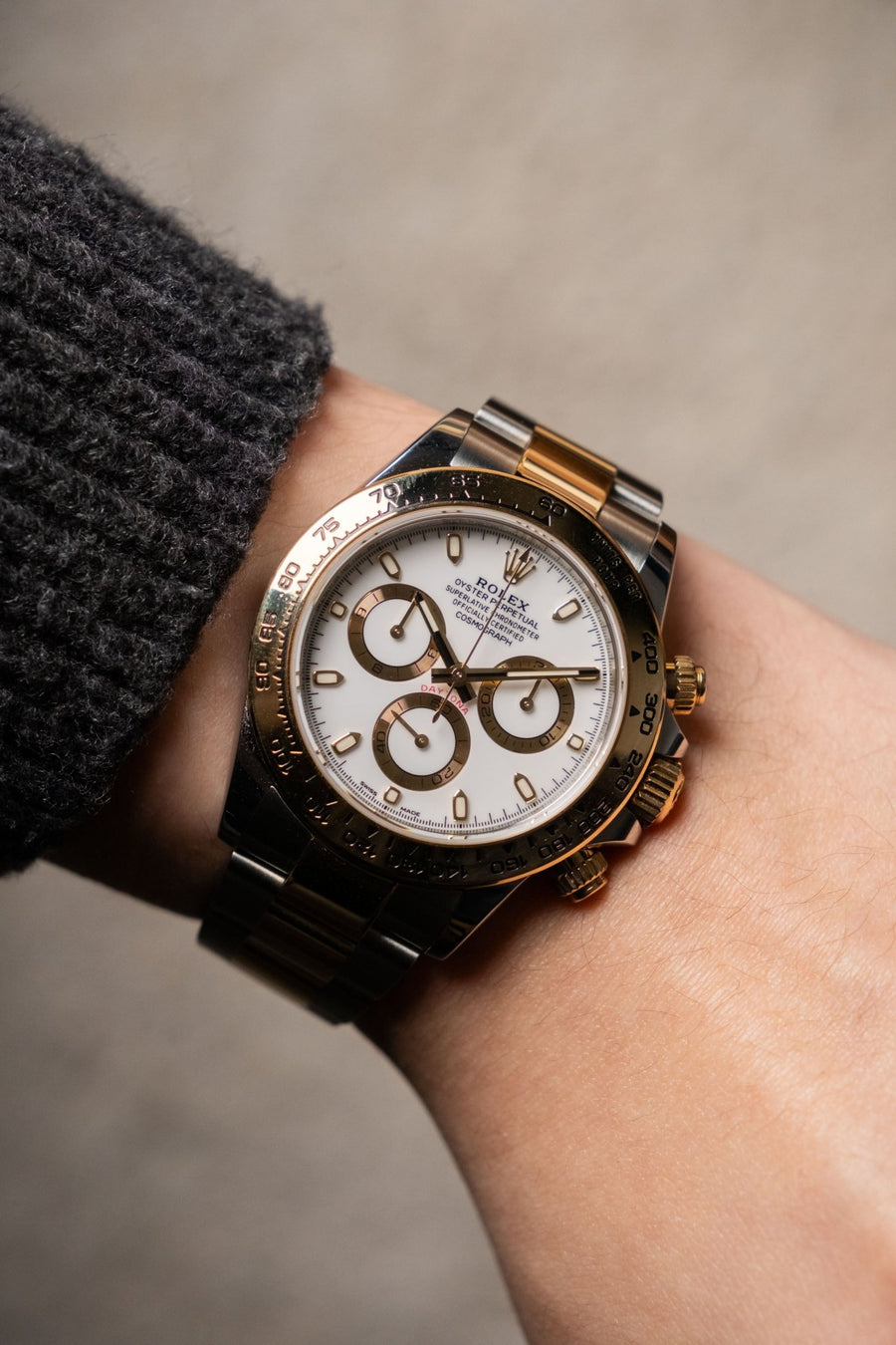 2022 Rolex Cosmograph Daytona Stainless Steel / Yellow Gold Ref. 116503 - Wristory