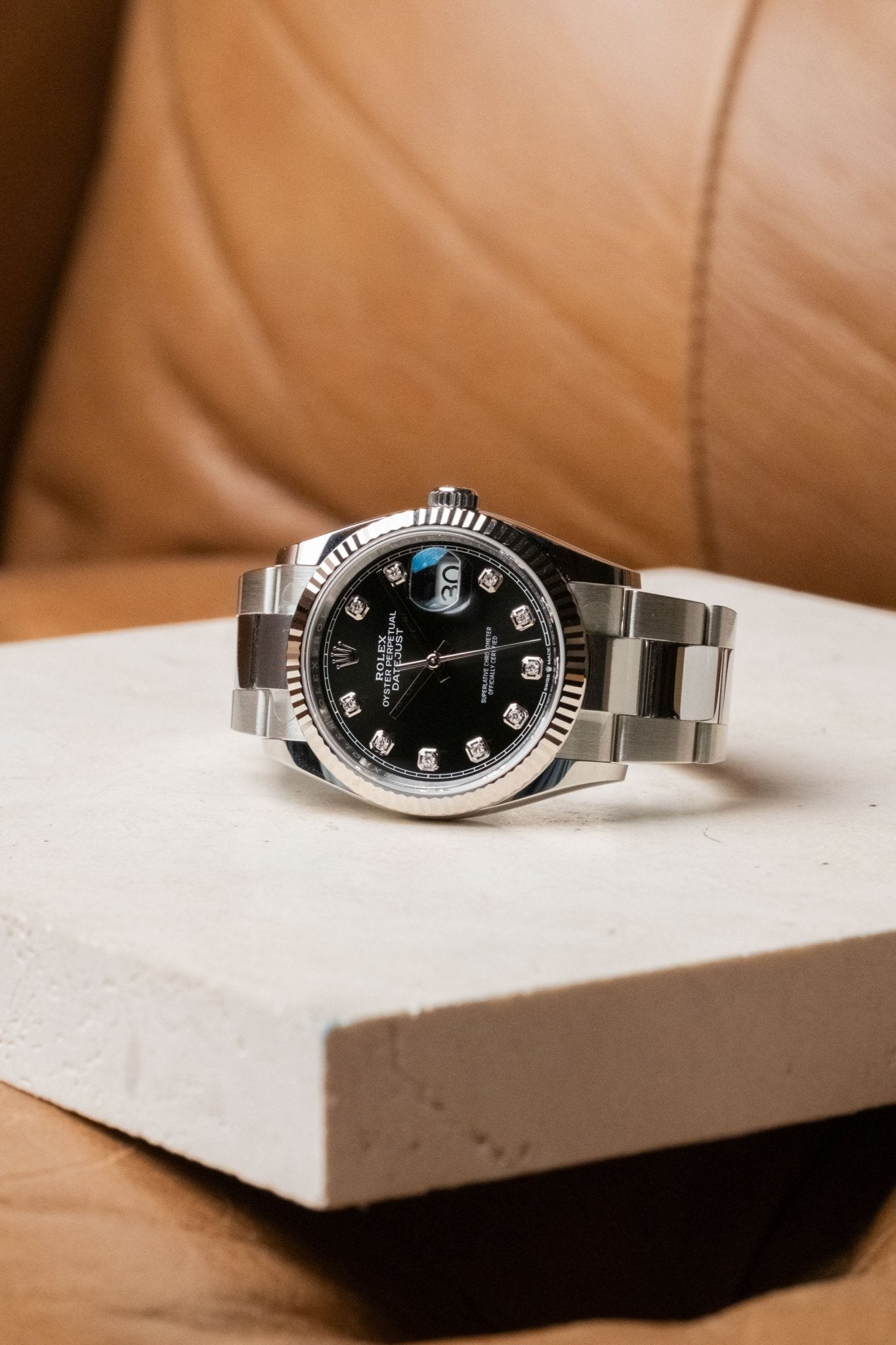2022 Datejust 36 Black Diamond Dial