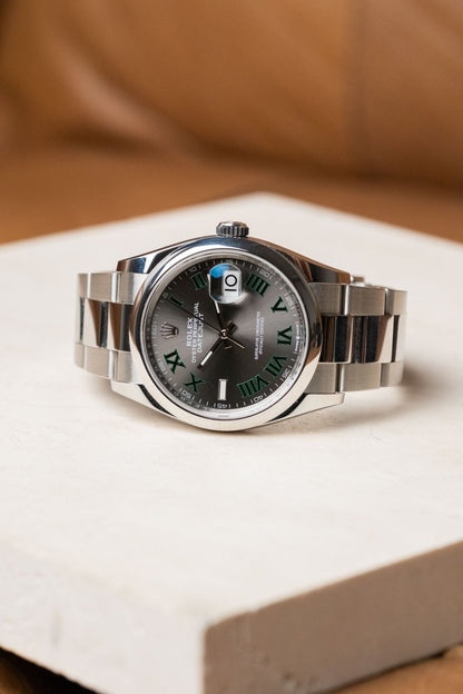 2022 Rolex Datejust 36 Wimbledon Ref. 126200 - Wristory