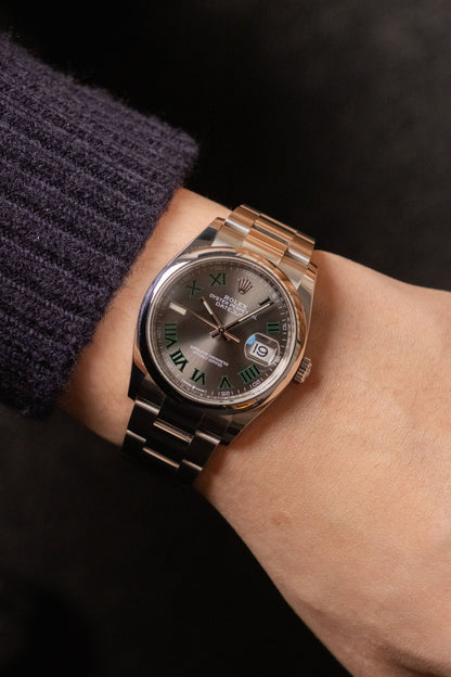 2022 Rolex Datejust 36 Wimbledon Ref. 126200 - Wristory