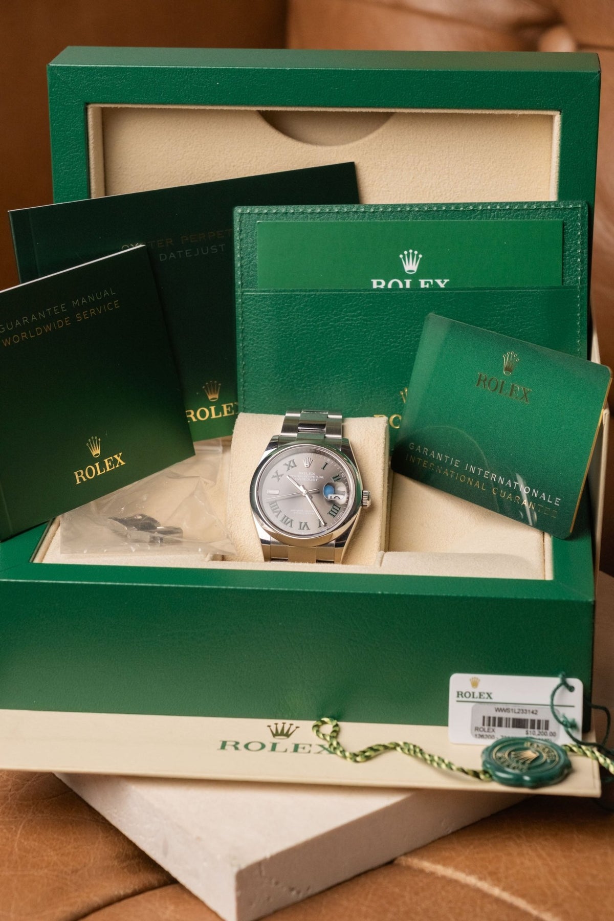 2022 Rolex Datejust 36 Wimbledon Ref. 126200 - Wristory