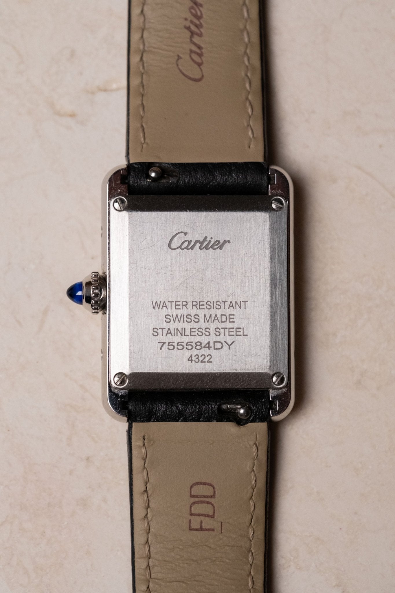 2023 Cartier Tank Must Small White Roman Ref WSTA0042 - Wristory