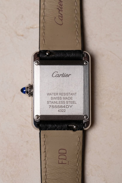 2023 Cartier Tank Must Small White Roman Ref WSTA0042 - Wristory