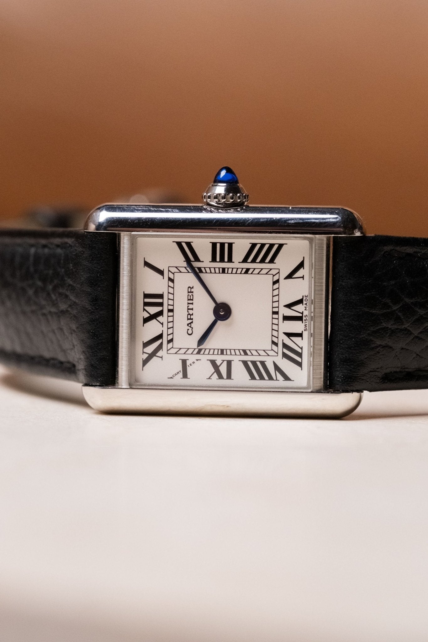 2023 Cartier Tank Must Small White Roman Ref WSTA0042 - Wristory