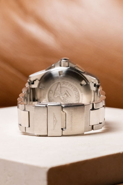 2023 Longines HydroConquest Chronograph Grey Dial L3.782.4.96.9 Details