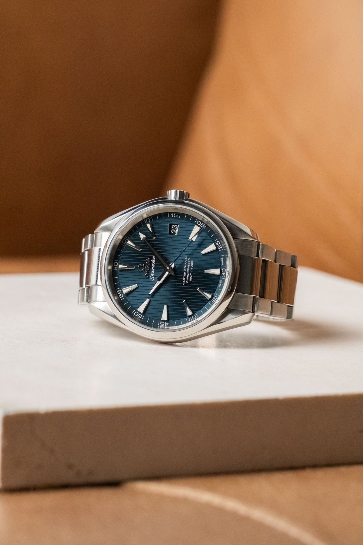 2023 Omega Aqua Terra Blue Teak Ref. 231.10.42.21.03.003 - Wristory