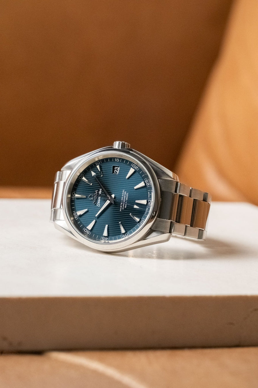 2023 Omega Aqua Terra Blue Teak Ref. 231.10.42.21.03.003 - Wristory